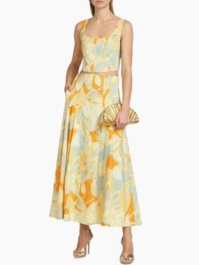 A.L.C SKIRT SET!
Isabel Sea Glass Top and Eve Pleated Skirt